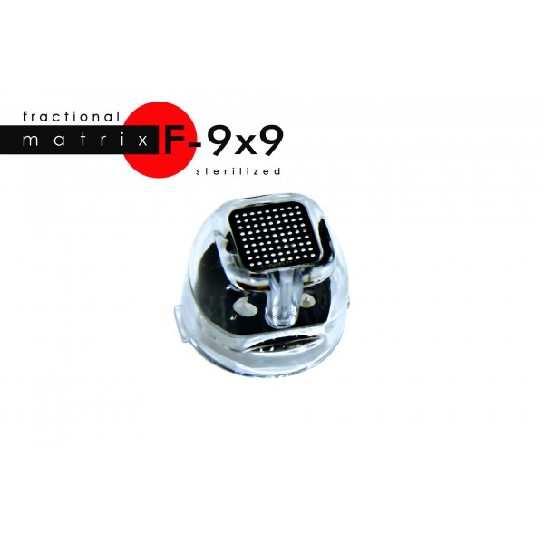 Cartucho desechable para el tratamiento RF-lifting fraccional F-9*9 Cartucho desechable para el tratamiento RF-lifting fraccional F-9*9