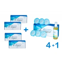Kit para carboxiterapia sin aguja «Bright AHA» "4+1"