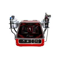 Equipo multifunción de estética AlviDerm rojo