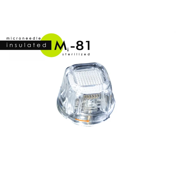 Cartucho desechable para el tratamiento de RF-lifting con agujas aisladas M-81 Cartucho desechable para el tratamiento de RF-lifting con agujas aisladas M-81