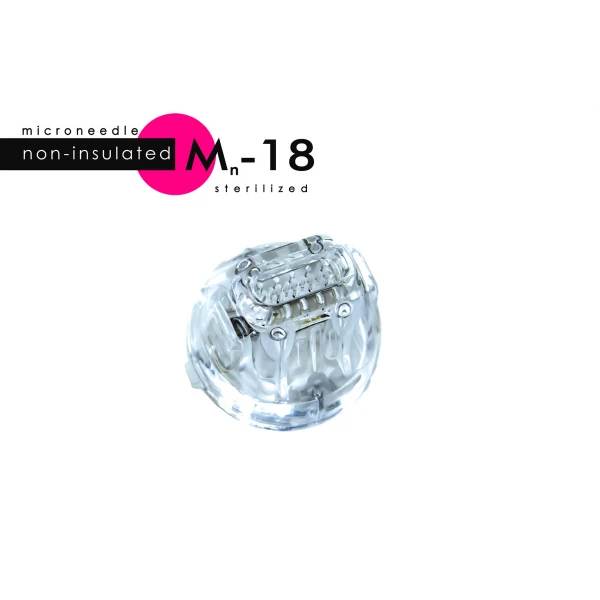 Cartucho desechable para el tratamiento de RF-lifting con agujas no aisladas M-18 Cartucho desechable para el tratamiento de RF-lifting con agujas no aisladas M-18