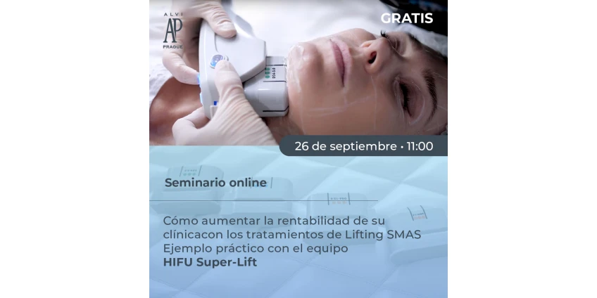 Masterclass online gratuito: Descubra el poder del lifting HIFU con Alvi Prague