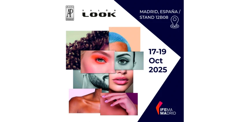 Alvi Prague en Salón Look 2025 en Madrid — ¡Te esperamos en el stand 12B08!