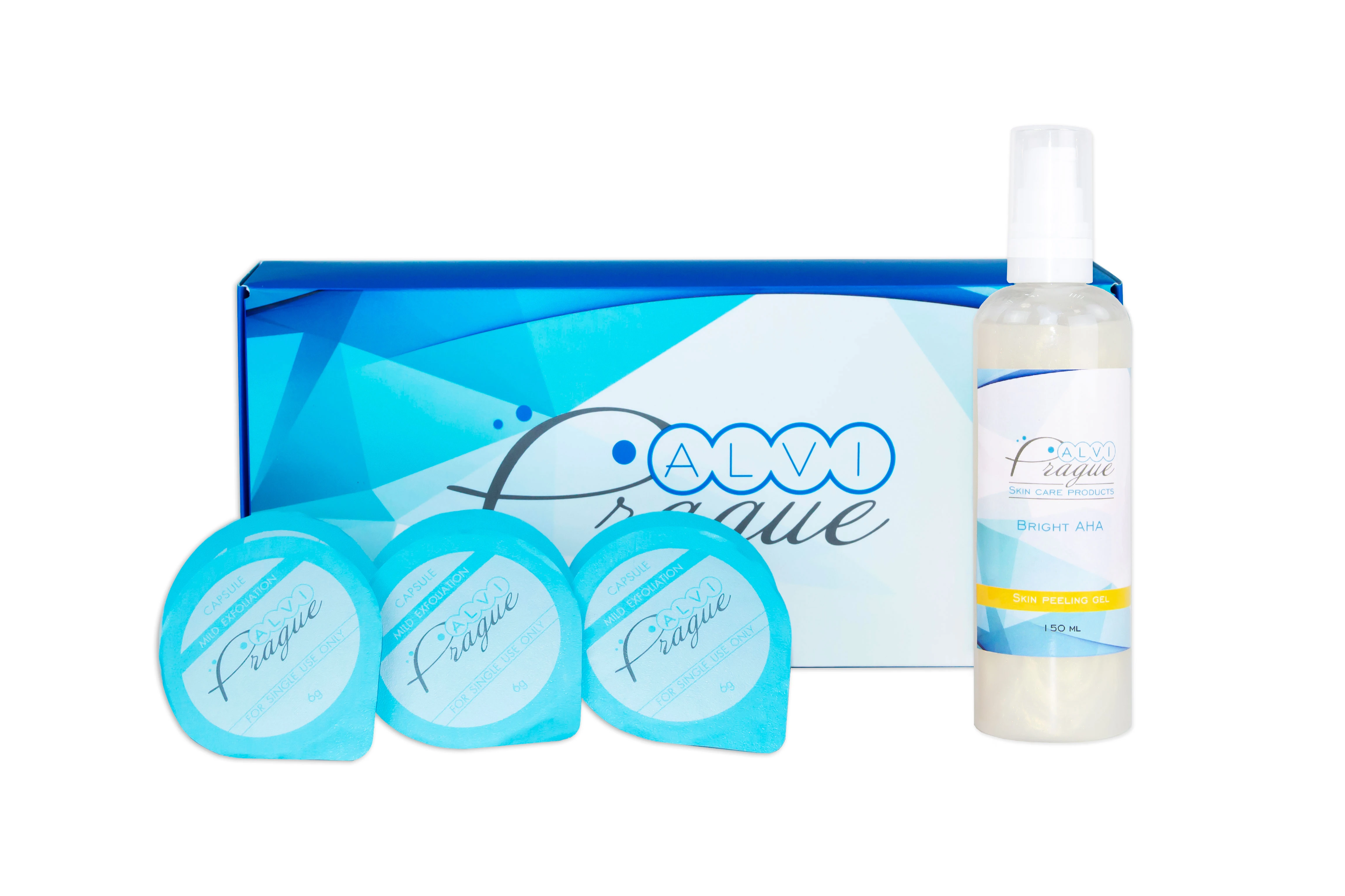 Kit para carboxiterapia sin aguja «Bright AHA» "4+1"