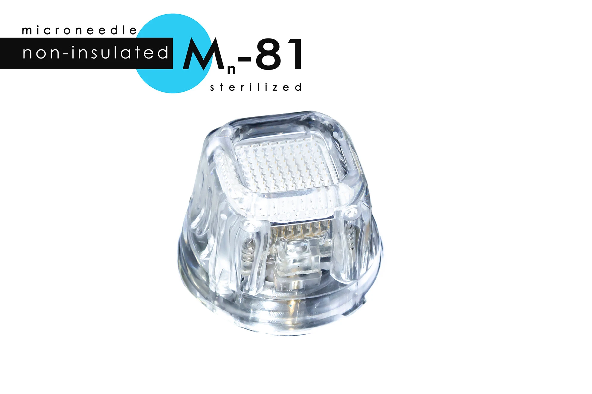 Cartucho desechable para  el tratamiento de RF-lifting con agujas no aisladas M-49