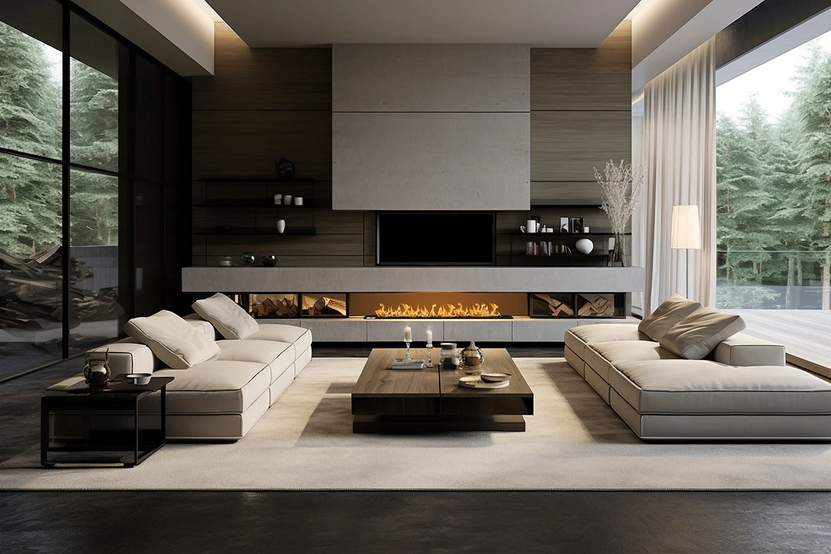 Biochimenea empotrada FireSpa 5