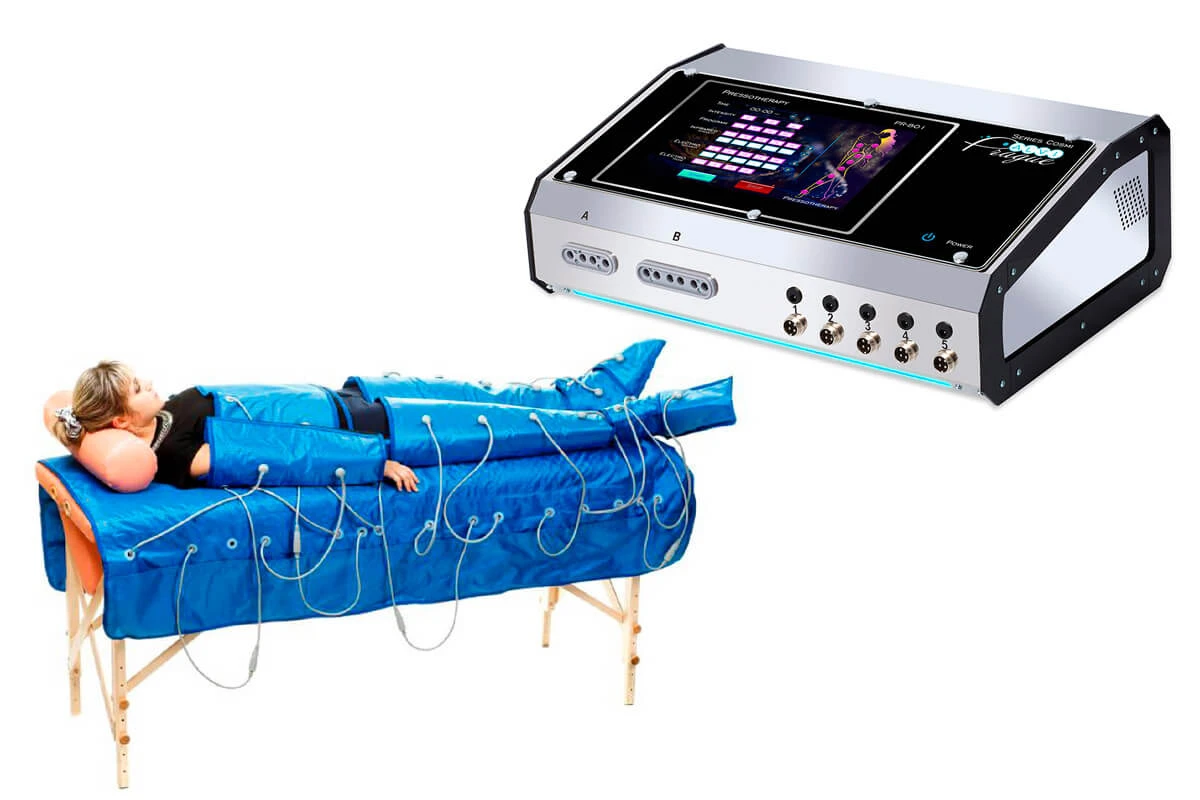 Principio de funcionamiento de la máquina de presoterapia