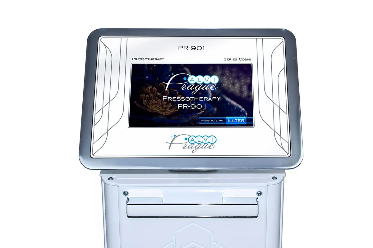 Principio de funcionamiento de la máquina de presoterapia pr901