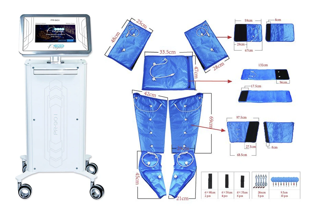 Seguridad de la máquina de presoterapia pr-901