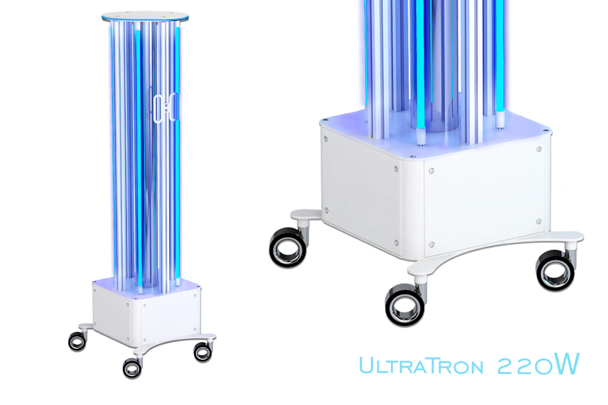 Irradiador bactericida UltraTron-220W para 4 lámparas 5