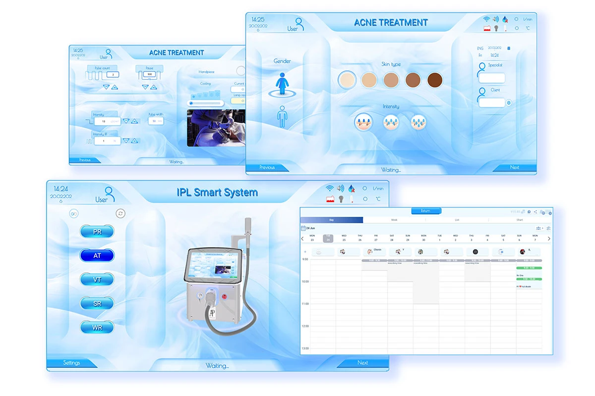 Máquina ipl profesional IP-100 Light Pro Smart 3