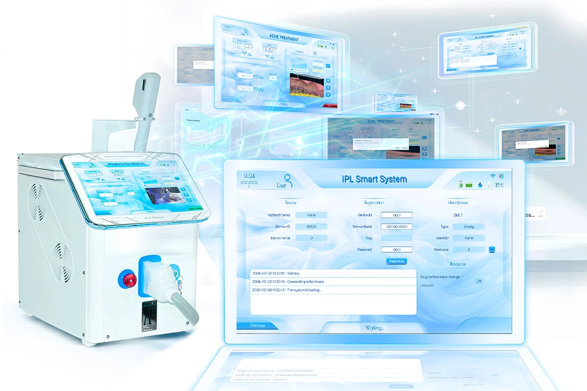 Máquina ipl profesional IP-100 Light Pro Smart 9