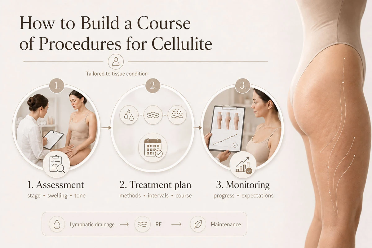 cómo estructurar un curso de tratamientos para la celulitis