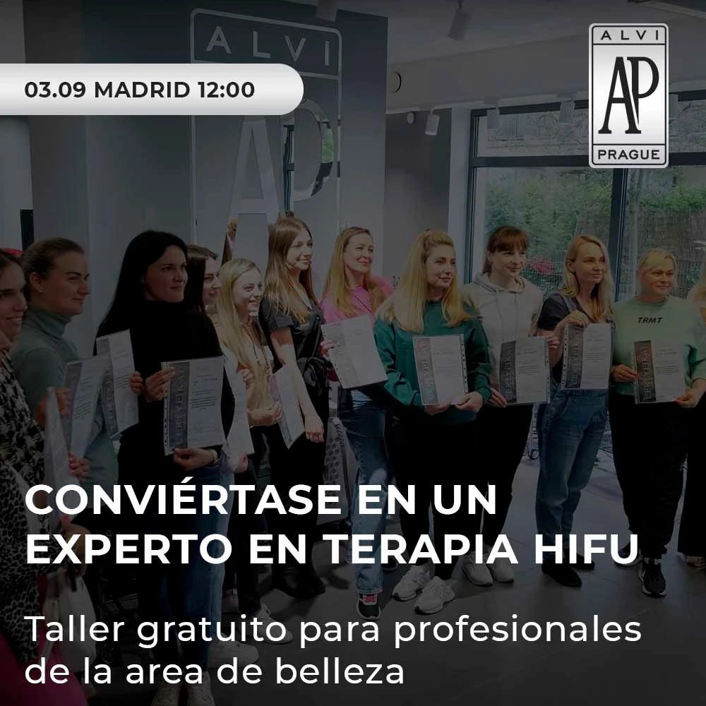 CONVIÉRTETE EN UN EXPERTO EN TERAPIA HIFU. Taller gratuito para profesionales de la belleza.