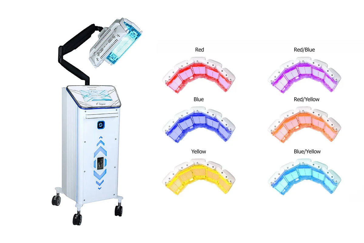 combinaciones de terapia LED